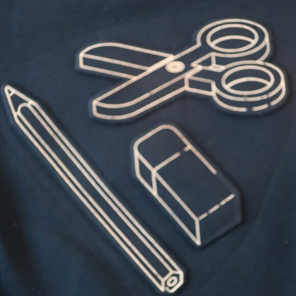 Jacadi Boys Navy fleece lined sweatshirt, size 4 - Picture 5 of 8